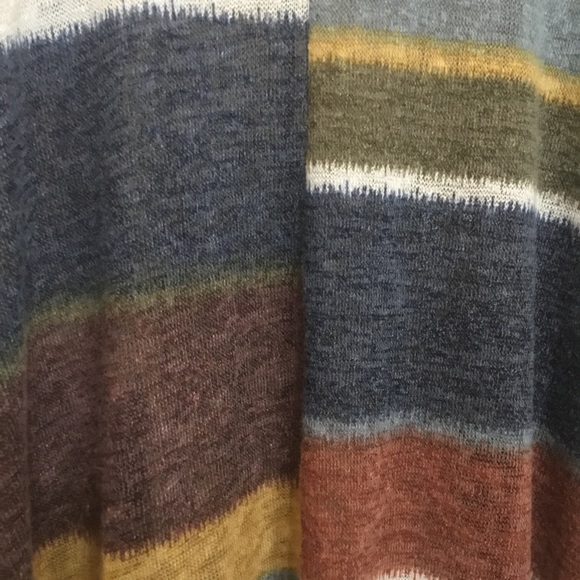 Lime n Chili Women’s Lightweight Striped Short Sleeve Cardigan Size S EUC - Picture 3 of 5